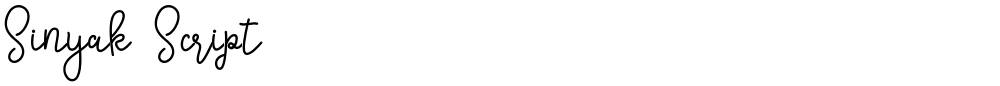 Sinyak Script