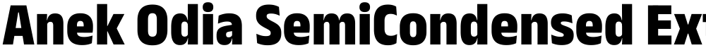 Anek Odia SemiCondensed ExtraBold