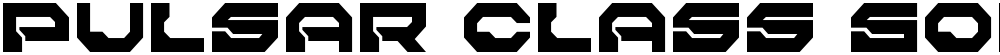 Pulsar Class Solid Semi-Condensed