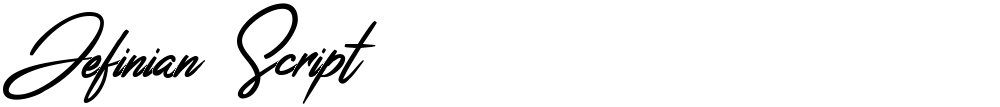 Jefinian Script