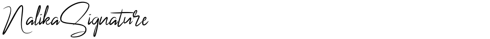 NalikaSignature