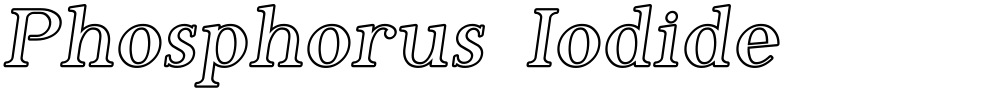 Phosphorus Iodide